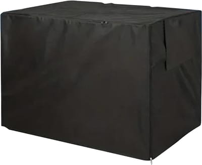 Hondenkooihoes - Huisdier kennel - Privacy creëren - Waterdicht en winddicht - 1245 x 79 x 84 cm - Zwart