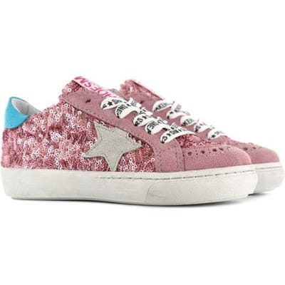 Shoesme Vulcanised Meisjes Sneakers - Roze - Maat 36