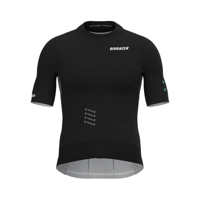 BIORACER Epic - Fietsshirt Zomer - Heren - Zwart - Korte Mouw - Aerodynamisch & Ademend - Maat XS