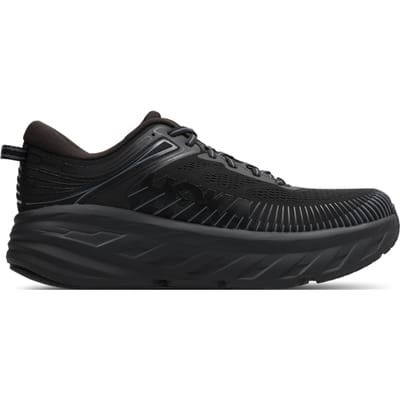 Hoka Bondi 7 Sneakers Heren - Zwart - Maat 42 - Mesh/Synthetisch