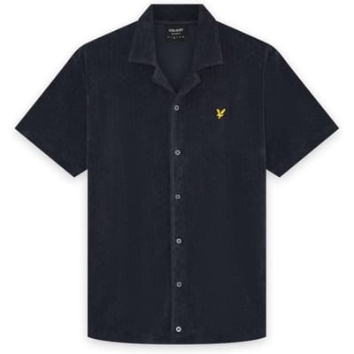 Lyle & Scott Honeycomb Towelling Resort Shirt