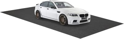 COSTWAY Garage vloermat, 800 x 220 cm, auto-olie-opvangmat, antislip, waterdicht en herbruikbaar, garagemat, antislipmat met dubbelzijdig plakband, voor garage, werkplaats
