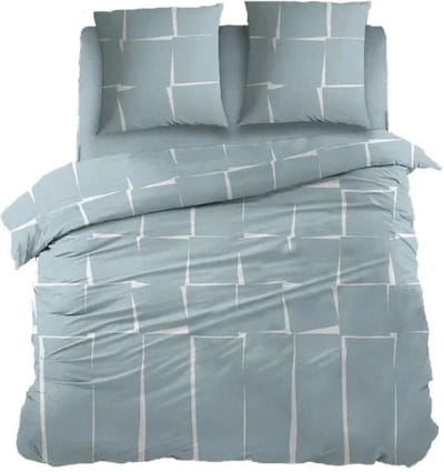Sleepnight Lakenset Katoen Raphael - 240 x 300 cm + 2 kussenslopen - [Blauw]