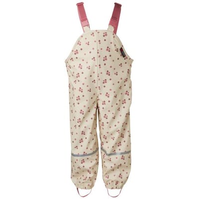 LUPILU Kinder regenbroek met bretels (Crème, 86/92)