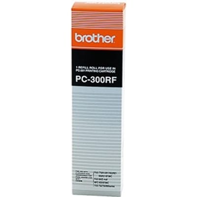 Brother Ribbon Pc-300Rf - Zwart - Print ink ribbon refill (thermal transfer)
