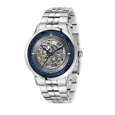 Maserati Ricordo - R8823133003 - Herenhorloge - Staal - Zilver - Blauw - 42 MM