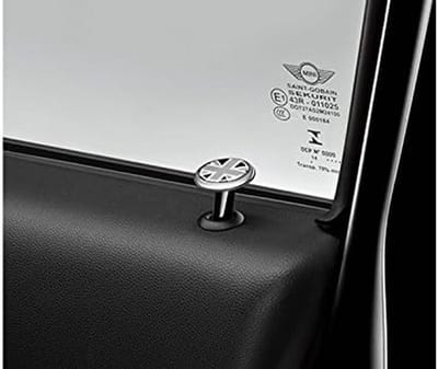 Deurpen Set - Pinnen Deurgrepen - Auto Personalisatie - Black Jack Design - 1.0 Aantal - Zwart