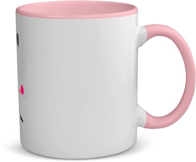 Akyol - tafeltennis met eigen naam koffiemok - theemok - roze - Sport - tafeltennisser - ping pong - 350 ML inhoud