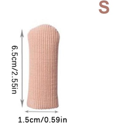 Stof Teen Spreider Vinger Beschermer Applicator Likdoorn Eelt Verwijderaar Hallux Valgus Corrector Pedicure Gereedschap Pijn Verlichting Tube Voet Verzorging