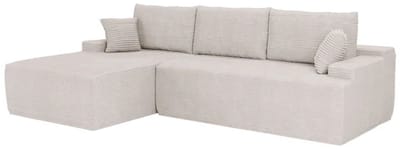 Coredo Bank - Corduroy bekleding - Links - Beige