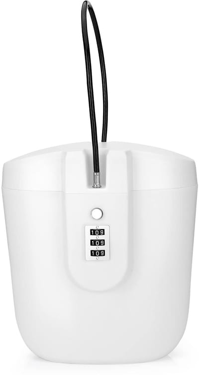 Dailygoods- Anti-diefstal Kluis - Draagbare Veiligheidsbox - Combinatieslot - Voor Strand/Reis/Camping - Mobiele Telefoon/Portemonnee - Waterdicht en Verstelbaar