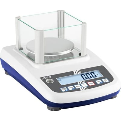 Kern PFB 2000-2 Precisie weegschaal Weegbereik (max.) 2 kg Resolutie 0.01 g werkt op stekkernetvoeding Zilver