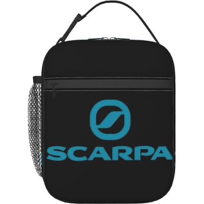 Scarpa Logo Geïsoleerde Lunchtas voor Vrouwen Kinderen Lekvrije Voedseldozen Thermische Lunchbox Tote One Size