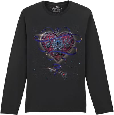 Hart en Sleutel Heart And Key The Coloured House Longsleeve T-shirt XXL