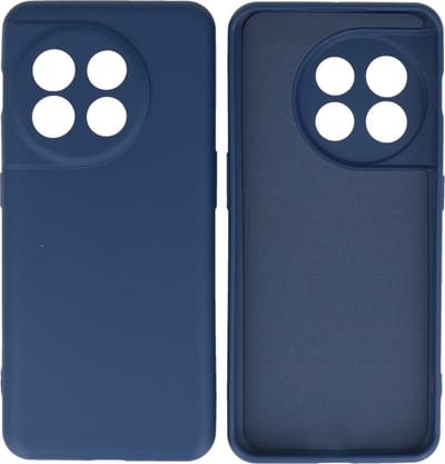Hoesje Geschikt voor de OnePlus 11 - Fashion Backcover Hoesje - Colorful Telefoonhoesje - Navy