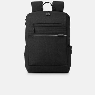 Hedgren Dash – Laptoprugzak 15.6" – Waterafstotend – Licht & sterk – Slimme organisatie – Smart Sleeve – Woolenex Polyester - Zwart