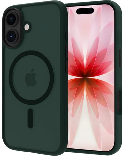 Hoesje - Geschikt voor Apple iPhone 17 - Magsafe Compatible - Sterk & Shockproof - Back Cover - Shock Proof Case - Telefoon Hoes Shockproof - Donkergroen