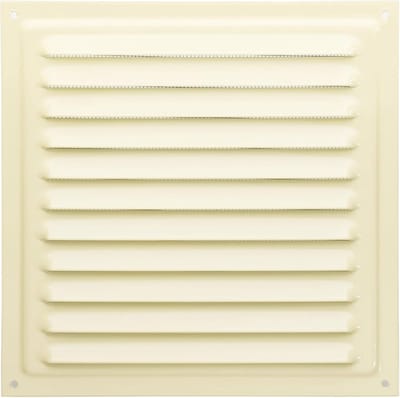 Ventilatierooster voor optimale luchtcirculatie - 20 x 20 cm, beige