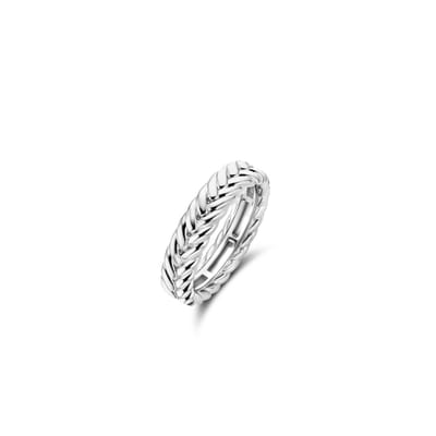 TI SENTO Dames Ring - 925 zilver - Zilver - Maat 17.25 mm / maat 54 - 12263SI