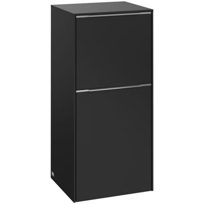 Villeroy & Boch Subway 3.0 side cabinet, 1 drawer and 1 door left, handles glossy C59400VL