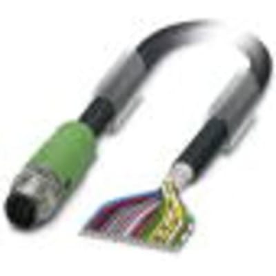 Phoenix Contact 1430213 Sensor/actuator connector, geassembleerd M12 SPEEDCON Aantal polen (sensoren): 17 3.00 m 1 stuk(s) Piece