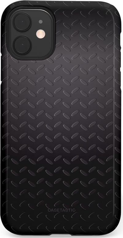 Casetastic Hoesje Geschikt voor Apple iPhone 11 - Stijlvolle Beschermende Duo-layer Case - Geometaal