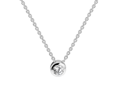 YO&NO - Ketting - Zilver - Anker - Zirkonia - 1,7mm - 41 + 4 cm - Sieraden vrouw - Gerhodineerd - Zilver 925