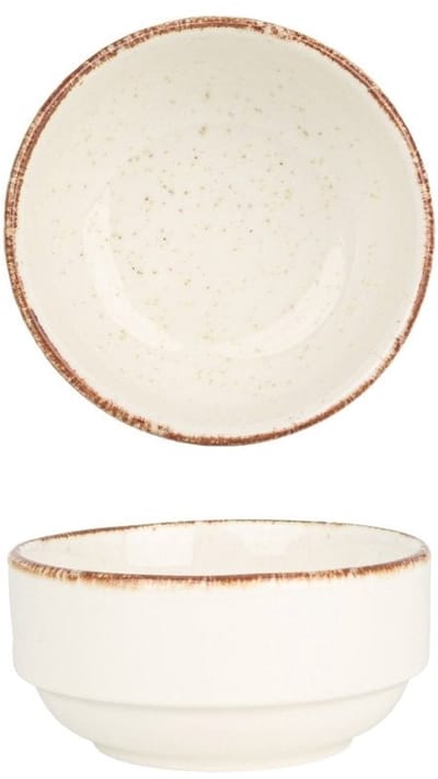 Rinart Serveerschaal - Brunilda - Porselein - 8 cm - set van 2