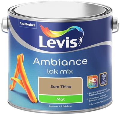 Levis - Ambiance Lak Mat Mix - Sure Thing - Mengverf - 2,5 L