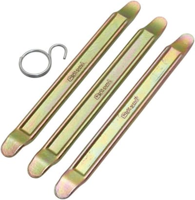 Bandenwisselaars Set - Hefboom Gereedschap - Motor Onderhoud - Met Bandenklem Haak - 3 Stuks 200mm - Metaal