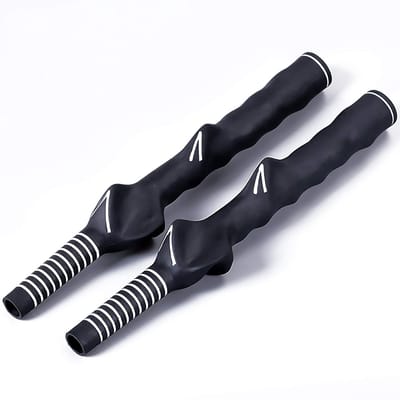 2-delige golf swing training grip, rechtshandige golfclub grip trainer, helpen beginners leren de juiste grip houding
