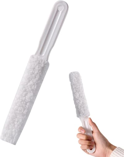 Set van 2 Zachte Spleetreinigers voor Auto, Airco en Huis – Flexibele Borstel voor Ventilatieroosters en Kieren