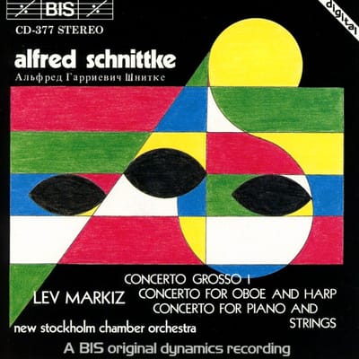 Christian Bergqvist, Patrik Swedrup, Roland Pöntinen - Schnittke: Concerto Grosso I For 2 Violins (CD)
