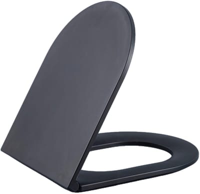 FugaFlow Eccelente Pietra Zitting - softclose - quickrelease - slim - mat zwart