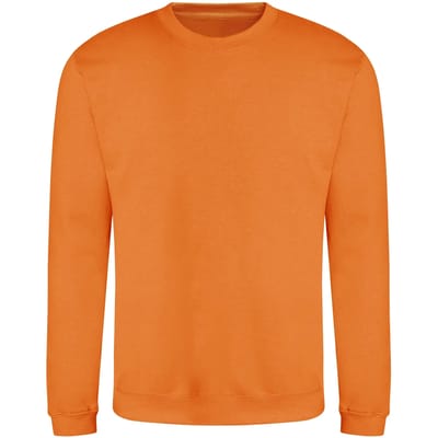Just Hoods - AWDis Sweat - Orange Crush maat M