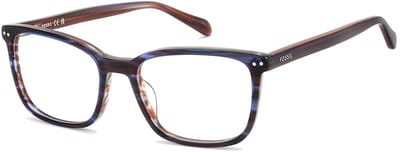 Fossil FOS 7209 Brown blue 52/18/140 WOMAN Brilmonturen