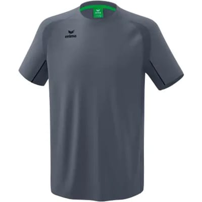 Erima Liga Star Training T-Shirt Kinderen - Zwart / Slate Grey | Maat: 104