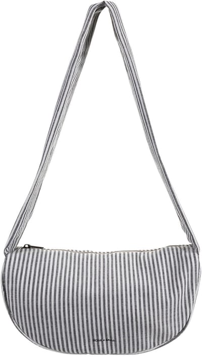 Monk and Anna - Namika Crossbody Tas Dames | Stripes - 35x12x16,5 cm