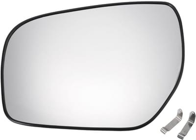Dailygoody - Linker Zijspiegelglas Vervanging - Verwarmd - Wit Glas - Convex - Voor Renault Koleos 2012-2014 - Echt Glas