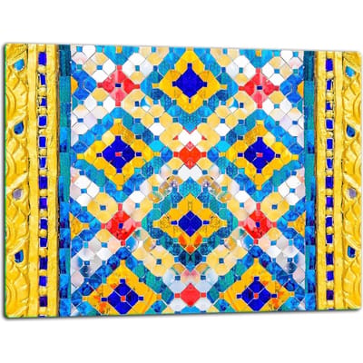 TMK ArtDeko - Snijplank - 52x40 cm - Glas - Mozaïek