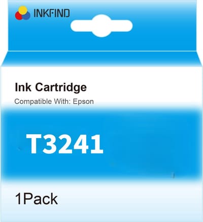 INKFIND T3241 Foto Zwart inktcartridge compatibel met Epson T3241 Geschikt voor Epson SureColor SC-P400 -1-pack PBK
