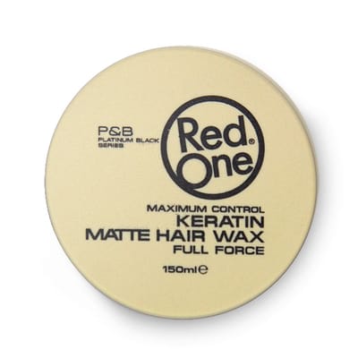 6x RedOne Haarwax – Matt Hair Wax Keratin