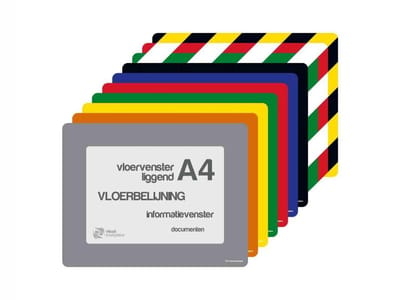 Vloervensters A4 (Groen)