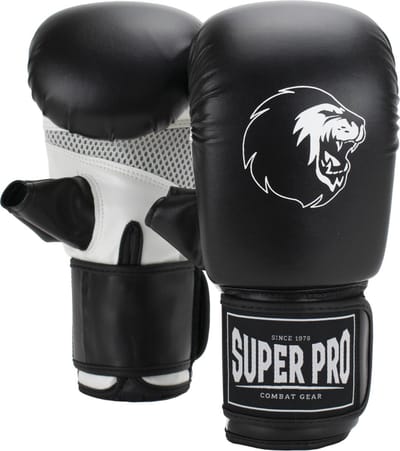 Super Pro Combat Gear Victor Bokszakhandschoenen Zwart/Wit Extra Small