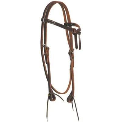 Zadelbomen voor paard van leer zonder teugels Lakota Grasso