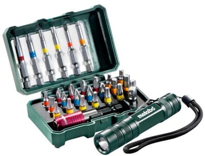 Metabo 626721000 29-delig Bit-Box "SP" incl. zaklamp