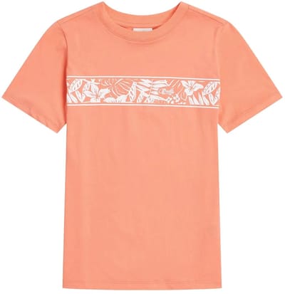 O´neill Graphic T-shirt Met Korte Mouwen Oranje 11-12 Years Meisje