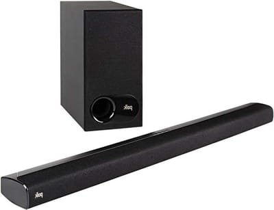 Soundbar met subwoofer - Home cinema systeem - Thuisbioscoop ervaring - Draadloze muziek streaming - Compact ontwerp - Zwart