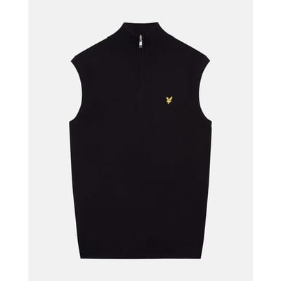 Mouwloze gebreide trui Lyle & Scott