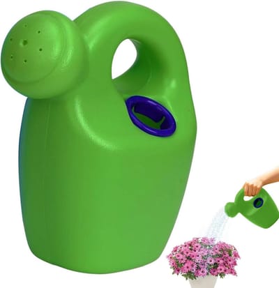 Kindergieter - Kleine gieter - Tuin planten water geven - Met sproeikop - 17 cm - Groen